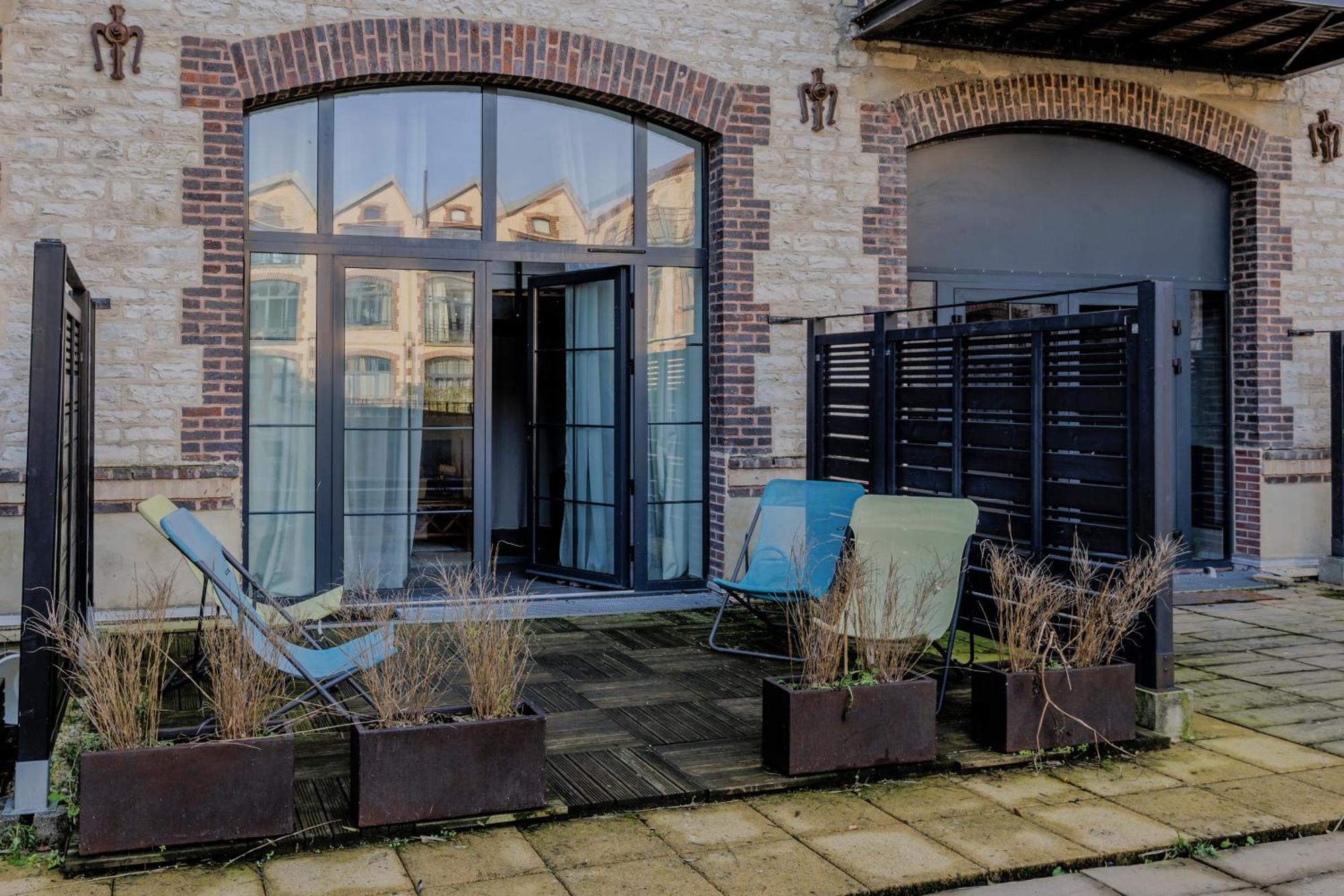 Manhattan Loft - Centre - 5 Mn A Pied Gare - Parking Prive - Patio 特鲁瓦 外观 照片